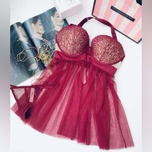 VS lace bra cami